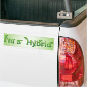 Ik ben een Hybride Bumpersticker (Op Truck)