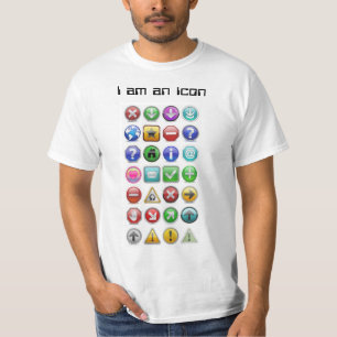 Ik ben een icoon t-shirt