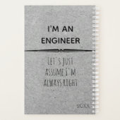 Ik ben een ingenieur, laten we aannemen dat ik gel planner (Achterkant)
