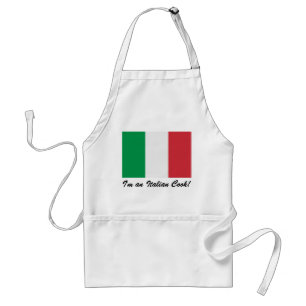 Ik ben een Italiaanse Cook. Apron Standaard Schort