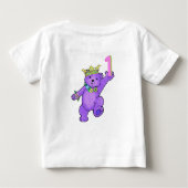 Ik ben een jaar oude prinses Teddy Bear (Achterkant)