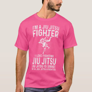 Ik ben een Jiu Jitsu vechter. Ik ben dol op jiu ji T-shirt