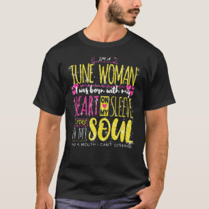 Ik ben een June Woman Birthday Girl Gemini Birth M T-shirt