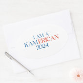 IK BEN EEN KAMERICAN STICKER (Envelop)