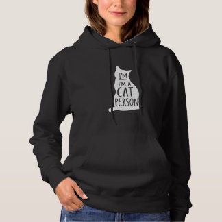 Ik ben een kattenmens hoodie
