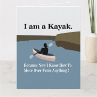 Ik ben een Kayak Kanoën Kayakken Groet