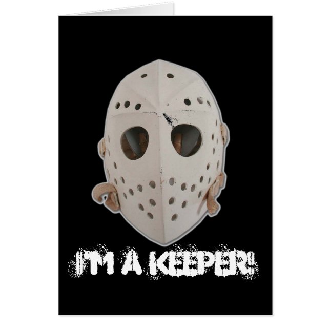 IK BEN EEN KEEPER! (Voorkant)