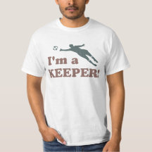 Ik ben een keeper Soccer Goalie
