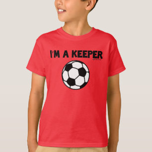 IK BEN EEN KEEPER SOCCER T-SHIRT