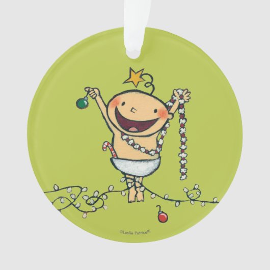 Ik ben een kerstboom! ornament (voorkant)