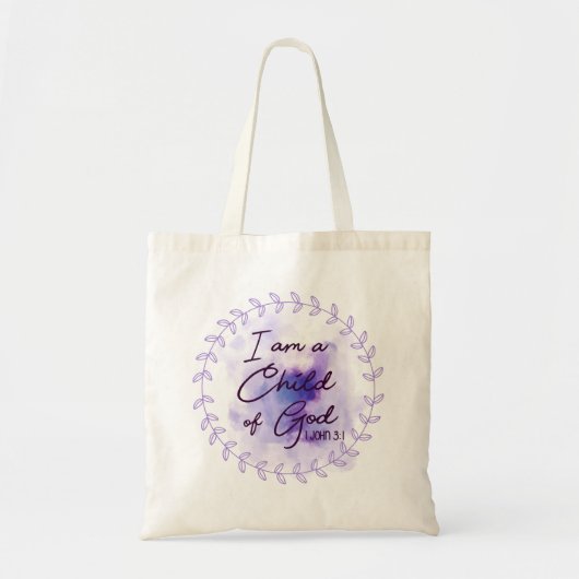 Ik ben een kind van God - 1 John 31 Tote Bag (Voorkant)