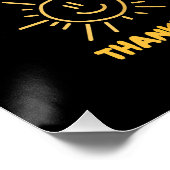 Ik ben een kind van God Christelijk Retro Jesus Fa Perfect Poster (Hoek)