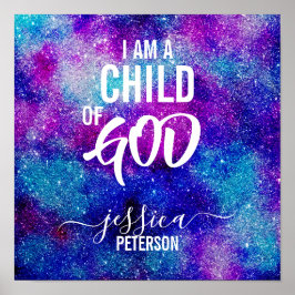 "IK BEN EEN KIND VAN GOD" Poster