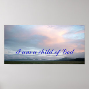 Ik ben een kind van God poster