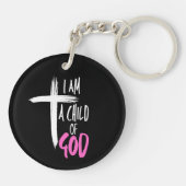 Ik ben een kind van God Sleutelhanger (Achterkant)