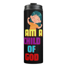 Ik ben een kind van God Thermal Tumbler