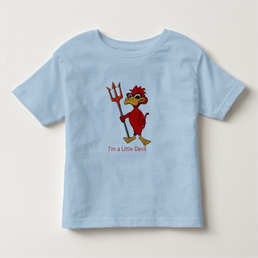 Ik ben een klein Devil Toddler T-shirt (Voorkant)
