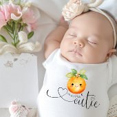 Ik ben een klein malse sinaasappel citrus romper