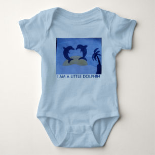 IK BEN EEN KLEINE DOLPHIN ROMPER