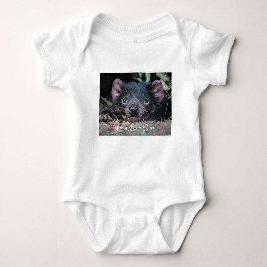 Ik ben een kleine duivel romper (Voorkant)