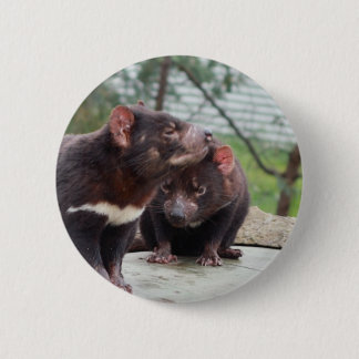 Ik ben een kleine duivel ronde button 5,7 cm