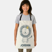 Ik ben een kleine koning schort (Insitu)