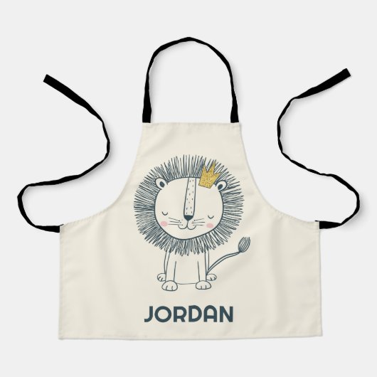 Ik ben een kleine koning schort (Voorkant)