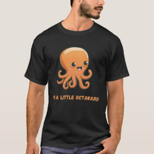 Ik ben een kleine octopus inktvis koraal tentakel t-shirt
