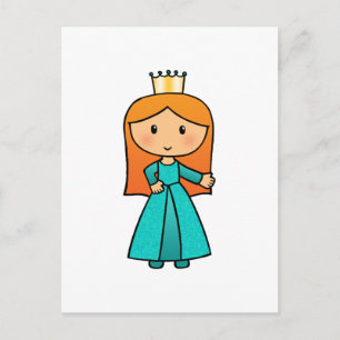 Ik ben een kleine prinses briefkaart
