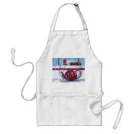 Ik ben een kleine Tea Pot Apron Standaard Schort