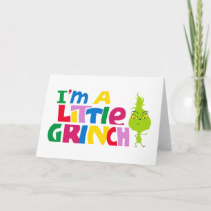Ik ben een kleurrijke grafische Grinch Kaart