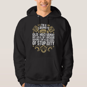 Ik ben een knorrige oude monteur, motor offerte, m hoodie
