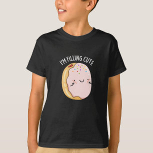 Ik ben een koetskoe van Funny Donut Pun Dark BG T-shirt