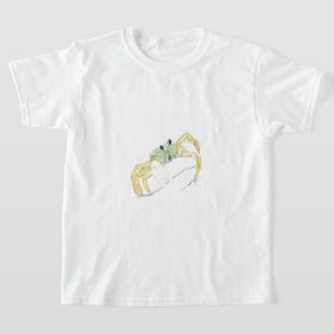 Ik ben een krab 's ochtends t-shirt