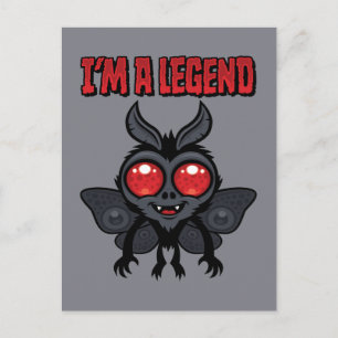 Ik Ben Een Legende - Griezeld Grut Mothman Briefkaart