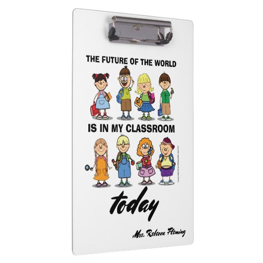 Ik ben een leraar. Aangepast cadeau Klembord (Rechts)