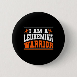Ik ben een leukemie krijger overlevende van bloedk ronde button 5,7 cm