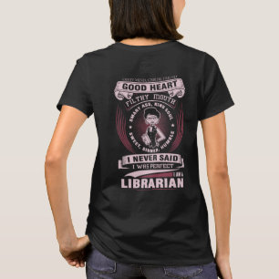 Ik ben een Librarian grappig T-shirt