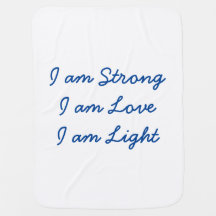 Ik ben een lichtwitte babydeken