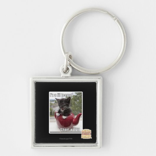 Ik ben een lil teepot sleutelhanger (Voorkant)