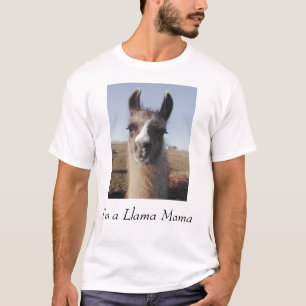 Ik ben een Llama Mama T-shirt