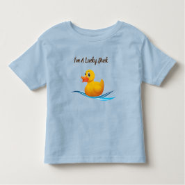 Ik ben een Lucky Duck Peuter T-shirt