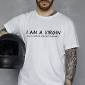 IK BEN EEN MAAGD - GRAPPIGE MANNEN T-SHIRT