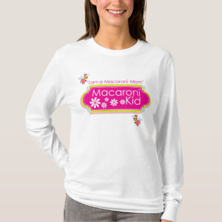 "Ik ben een Macaroni mama" Reg. Aanpasbaar T-shirt