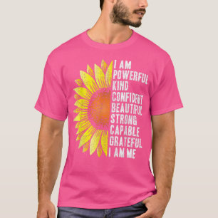 Ik ben een machtig soort geheim, mooi sterk geluid t-shirt