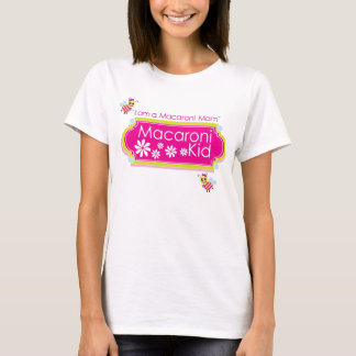 "Ik ben een mam Macaroni" met lange mouwen T-shirt