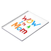 Ik ben een mama T-shirts en GIfts Notitieboek (Linkerzijde)