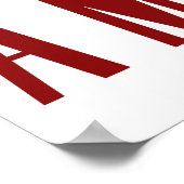 Ik ben een Man — burgerrechten Poster (Hoek)