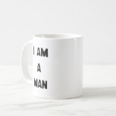 IK BEN EEN MAN KOFFIEMOK (Voorkant links)