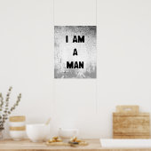 IK BEN EEN MAN POSTER (Keuken)